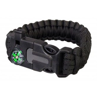 Náramok s kresadlom Levenhuk LabZZ FL5 Black