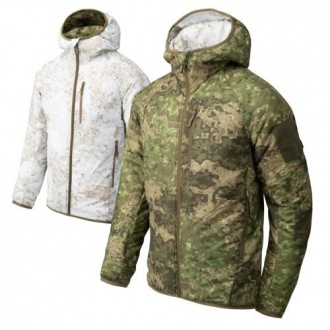 Helikon-Tex WOLFHOUND obojstranná bunda PENCOTT WILDWOOD™/SNOWDRIFT™