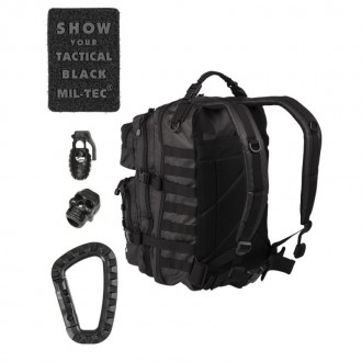Batoh Mil-Tec US ASSAULT PACK Large taktický čierny